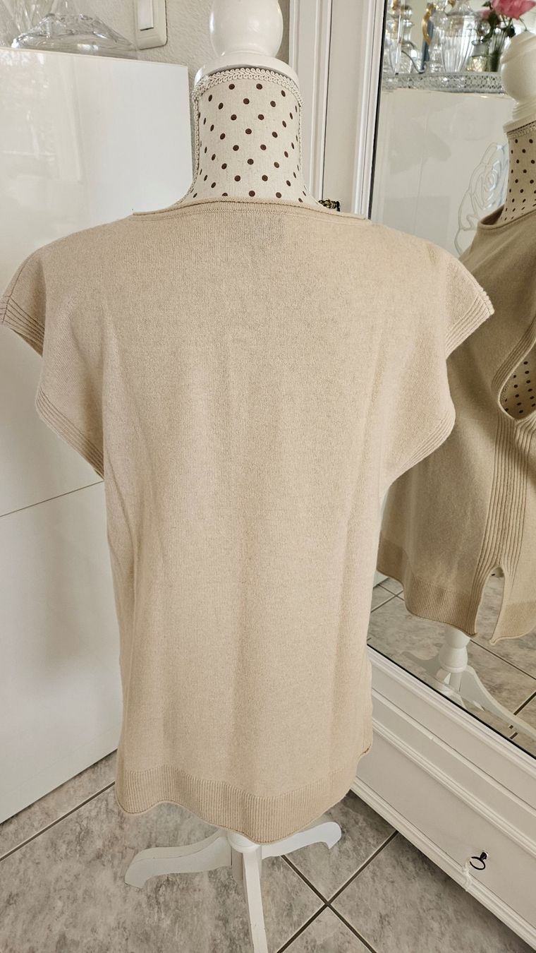 Maglioni & Felpe: Cashmere Collection Pullunder, Beige, Grösse L, Top Zustand – Usato da Gossau ZH venduto da fashiontwo 4