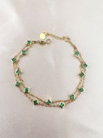 Tsavorit Armbänder /18k Gold