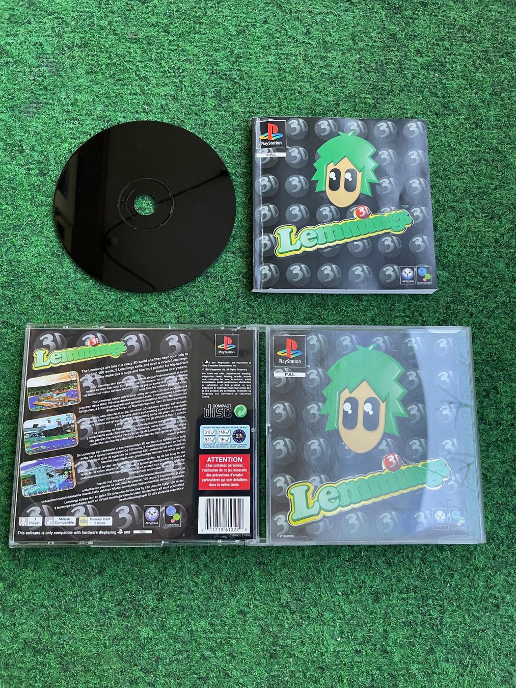 Sony Giochi: Lemmings 3d - PS 1 - CIB – Usato da Zürich venduto da le_souk