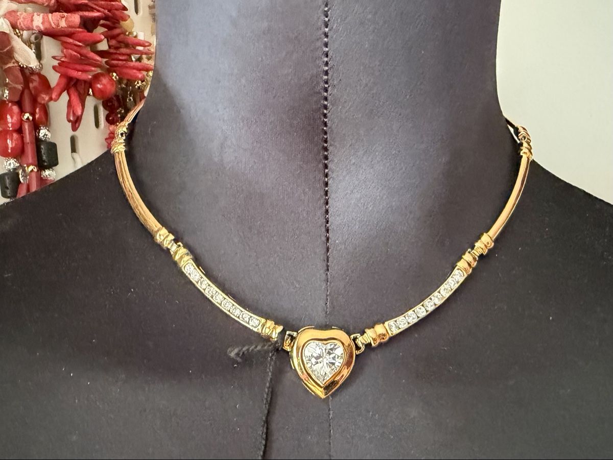 Ketten: Vintage Halskette Luxus Modeschmuck   – Gebraucht aus Lamone von LaCantinaMagica 2