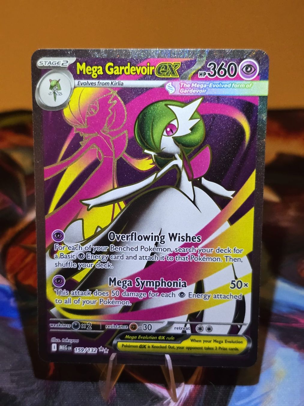 Pokémon Carte collezionabili: Mega Guardevoir ex (MEG 159) – Usato da Lenzburg venduto da AkuyakuTCG