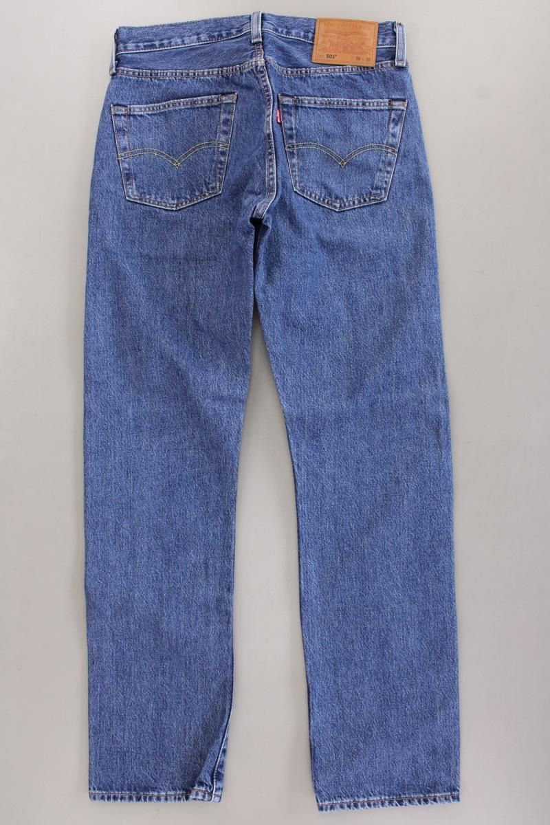 Jeans: Levi's Straight Jeans Gr. W30/L32 blau – Usato da Neustadt an der Waldnaab venduto da SecondLifeFashion 3