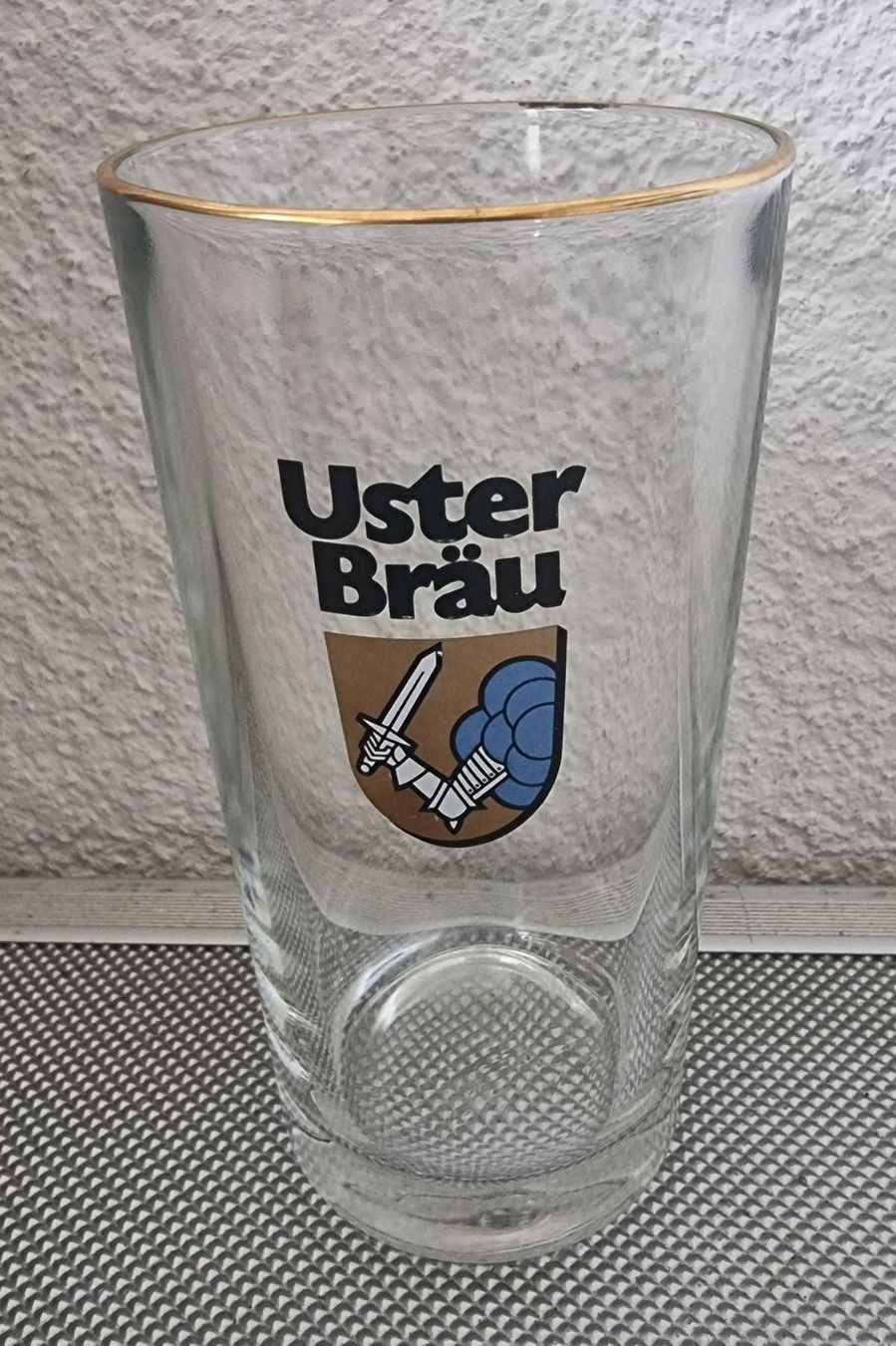 Bicchieri: USTER BRÄU BRAUEREI BARTENSTEIN BECHER - BIER – Usato da Greifensee venduto da scharmant