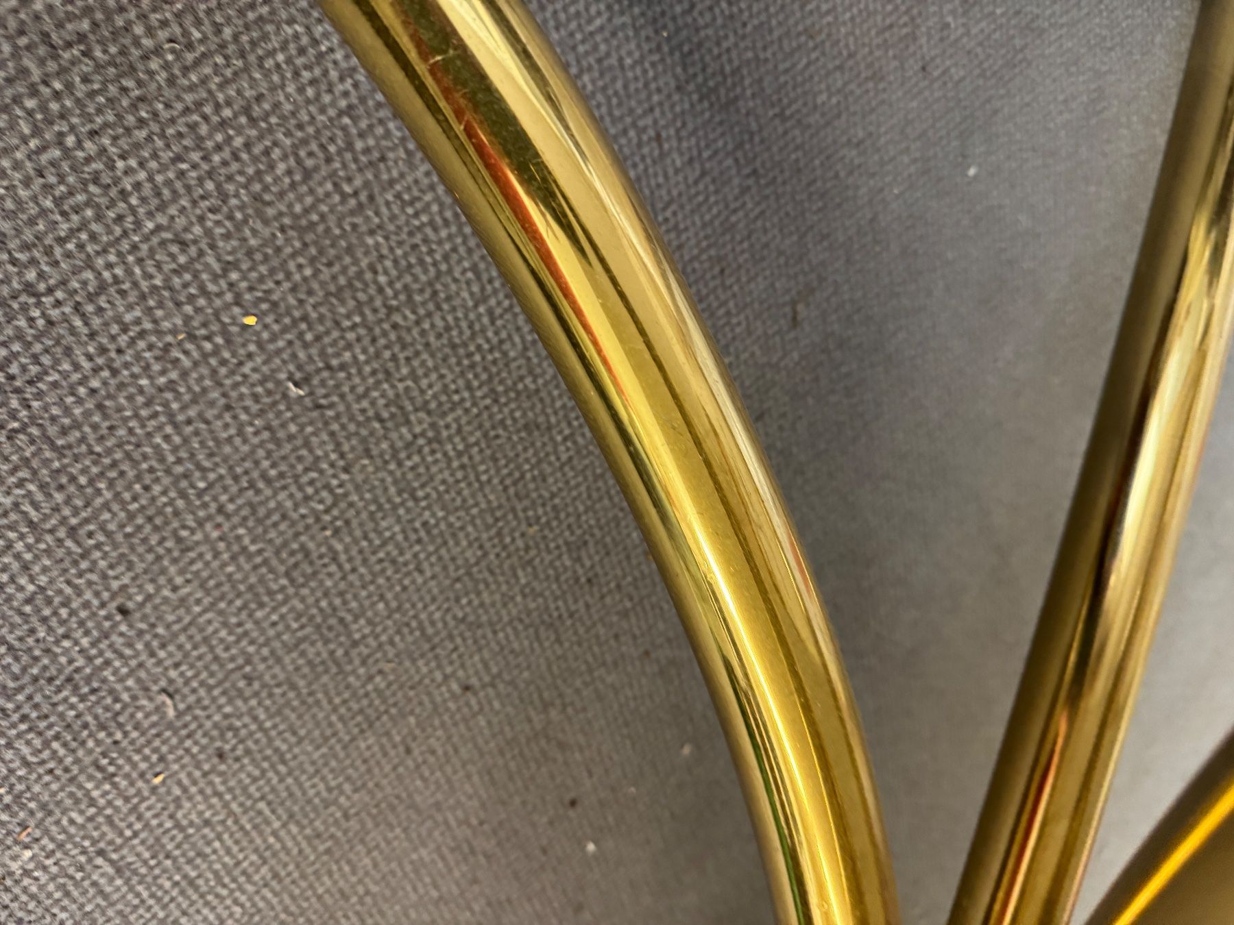 Tavoli: Eleganter Glastisch mit goldenem Gestell – Usato da Basel venduto da sch_9g6x 3