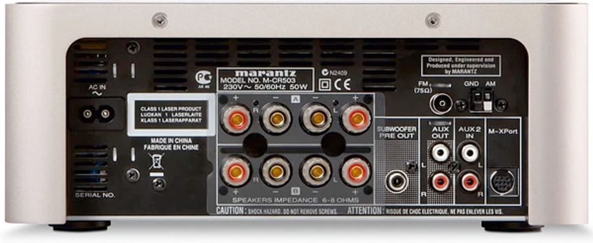 Marantz Sistemi audio & multimediali: Marantz MCR 503 CD Receiver Silber schwarz  – Usato da Trimbach venduto da SABO-61 3