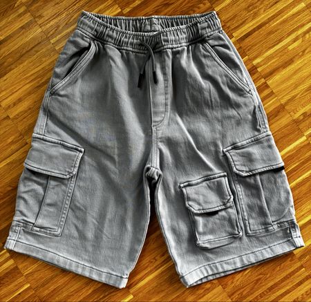 Hosen Cargo Shorts grau Zara 164