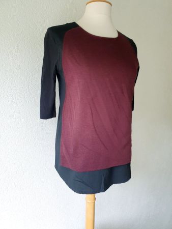 THE KOOPLES SHIRT TUNIKA BLUSE LEINEN 38 M TOP ZU JEANS
