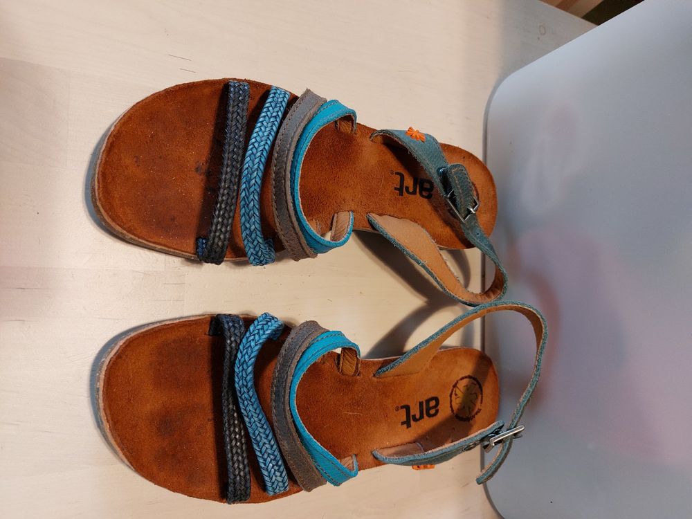 Sessùn - Sandales Carlo Effet Python - Marron