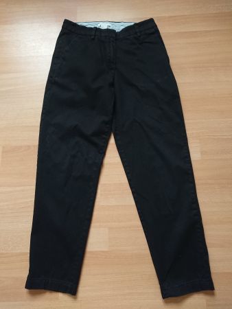 Damen Hose H&M Gr. 34 Schwarz Kurzgrösse