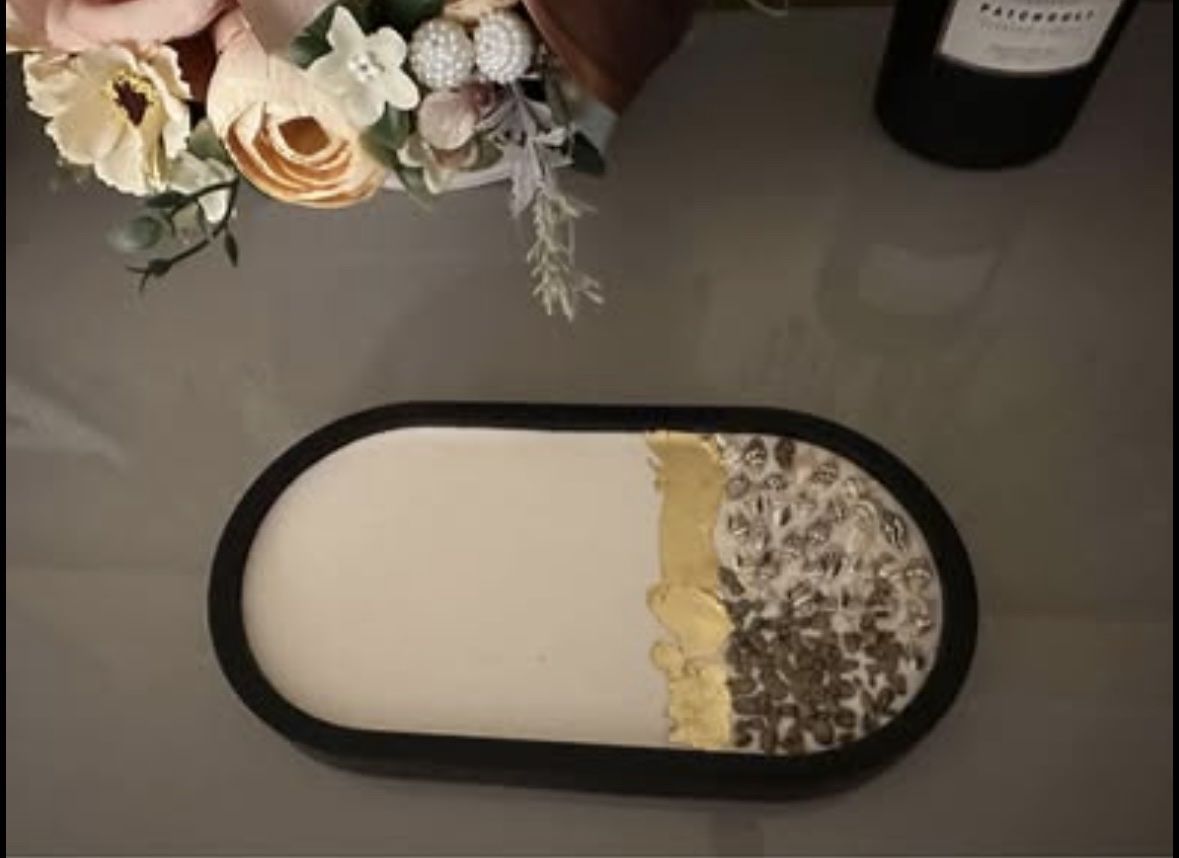 Tutte le decorazioni: Ovales Tablet mit Muscheln Handgemacht – Nuovo e nell'imballaggio originale da Frümsen venduto da Swissline90 3