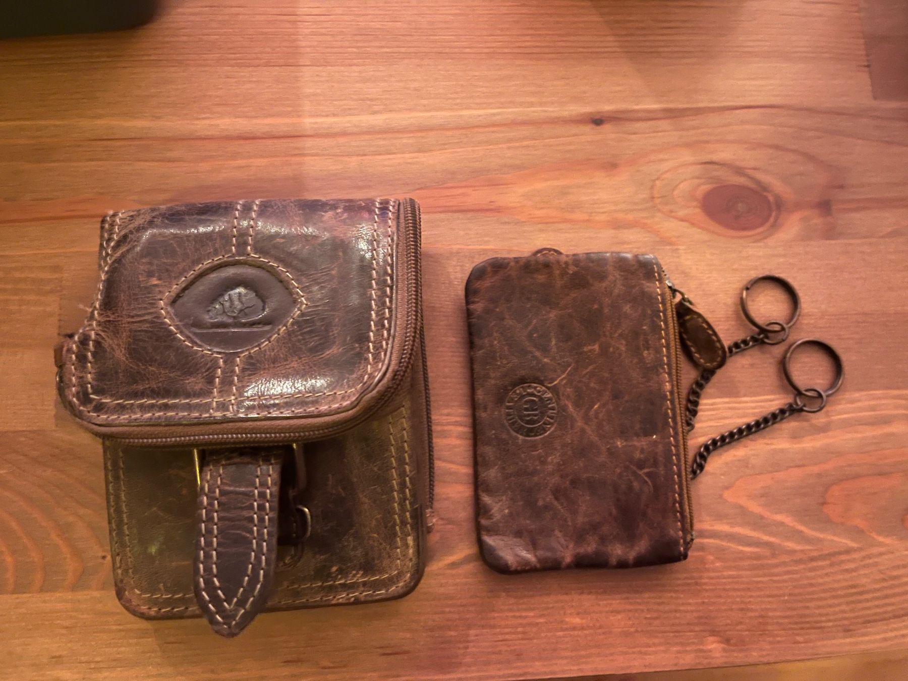 Portafogli: Ledertasche mit Portmonee  Handmade – Usato da Lauterbrunnen venduto da jul_5jfm