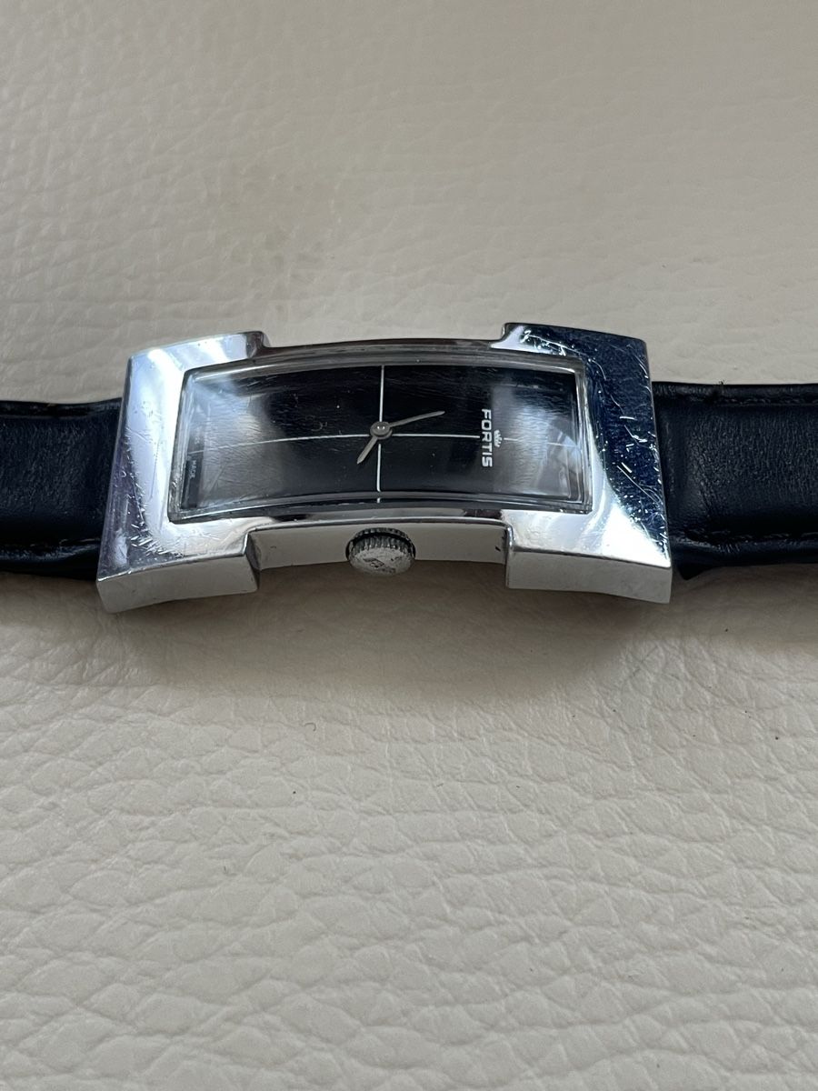 Fortis Orologi: Montre Fortis rectangulaire mécanique – Usato da Posieux venduto da Angeles82 5