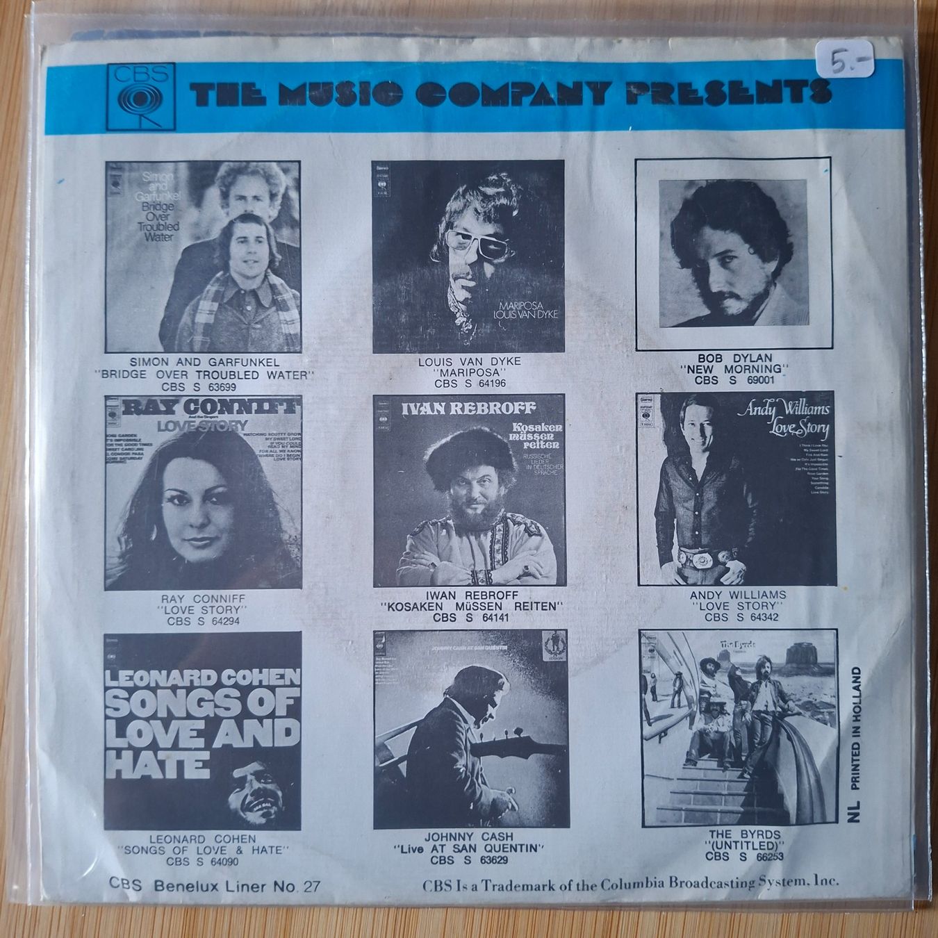 Dischi in vinile: Single 7'' Vinyl Blood Sweat & Tears – Usato da Burg AG venduto da ..machine_rec.. 1
