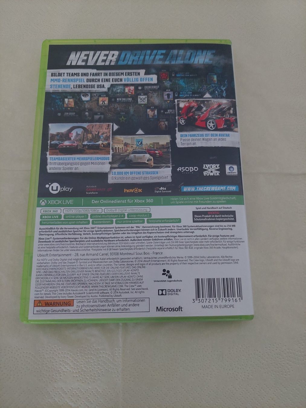 Spiele: The Crew – Gebraucht aus Köniz von Gamecollect 2