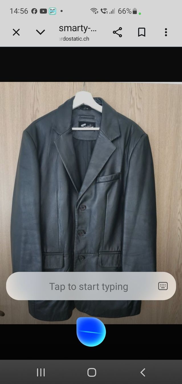 Giacche: Herren Lederjacke – Usato da Säriswil venduto da samsung51