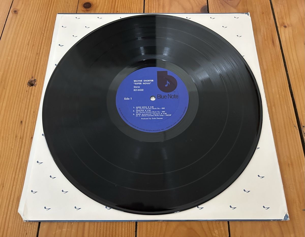 Dischi in vinile: Wayne Shorter Super Nova Blue Note Jazz LP Stereo 84332 – Usato da Bern venduto da fellow75 2