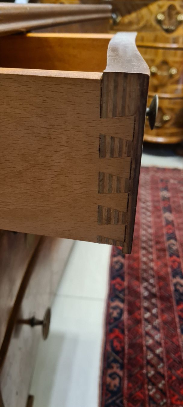 Cassettiere: Exklusive antike Spiegelkommode Wurzelholz selten Sideboard – Usato da Füllinsdorf venduto da Sternenblick19 3