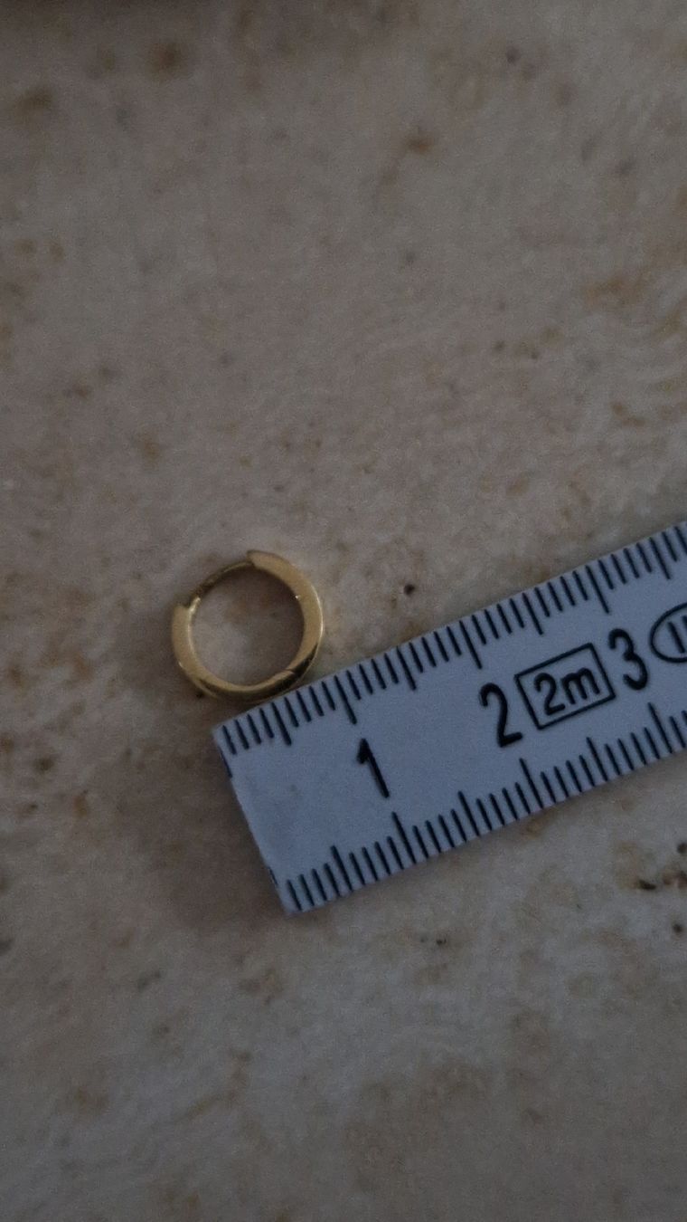 Orecchini pendenti & Orecchini a lobo: créoles or jaune 18k – Nuovo (secondo la descrizione) da Collombey venduto da Preloveditems 3