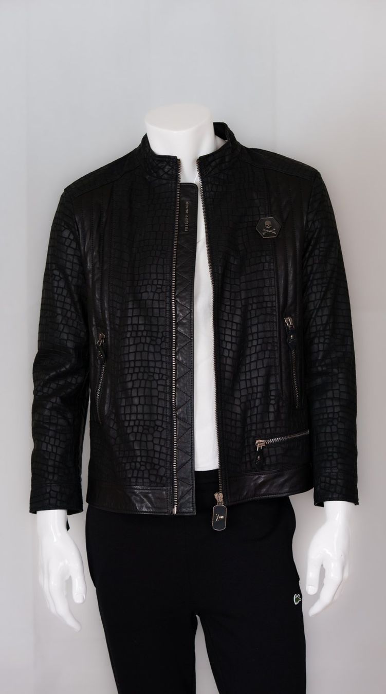 Philipp Plein Giacche: Phillip Plein Lederjacke – Usato da Ennetbürgen venduto da jla_kh29 1