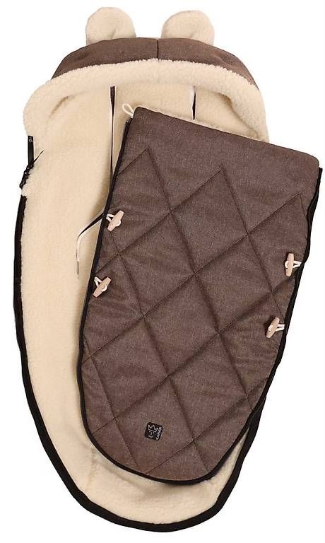 Kaiser Sacchi a pelo: KAISER Winterfusssack XL EARS WOOL brown m – Nuovo (secondo la descrizione) da Gränichen venduto da Lady-Chantelle 1