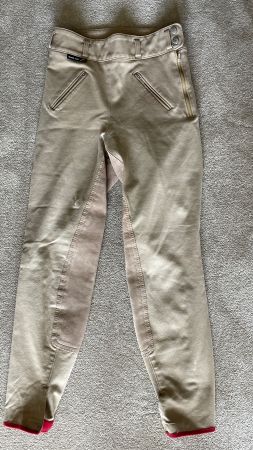 Pantalon d’équitation Euro-Star beige – Taille S / petit M