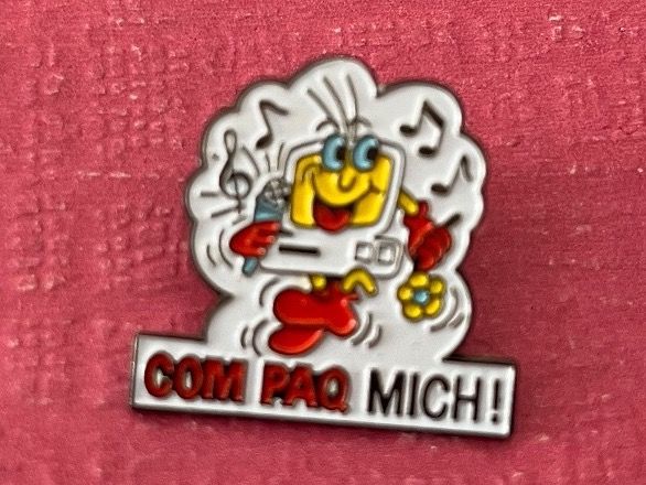 Plaketten & Abzeichen: Compac Pin – Gebraucht aus Itingen von Bebbi6569