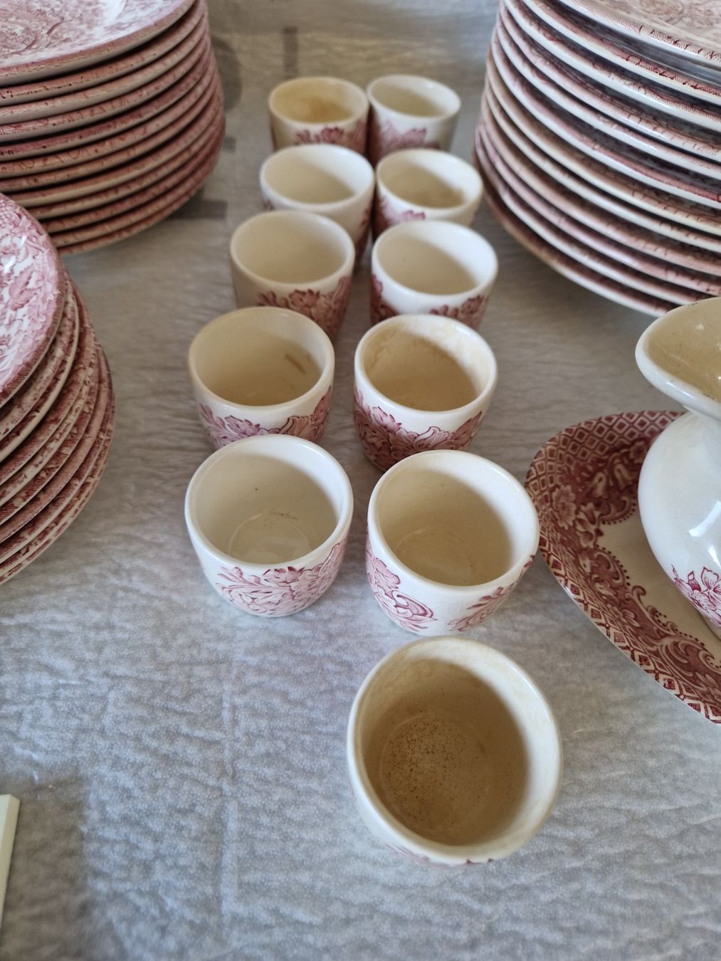 Teller: Englisches Porzellan Teller Set – Gebraucht aus Wädenswil von verebe 4