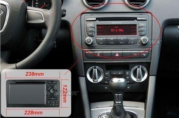 Lettore multimediale & Streamer: TOP AUDI A3 / S3 DVD GPS Navi System – Nuovo (secondo la descrizione) da Chur venduto da P0WER 3