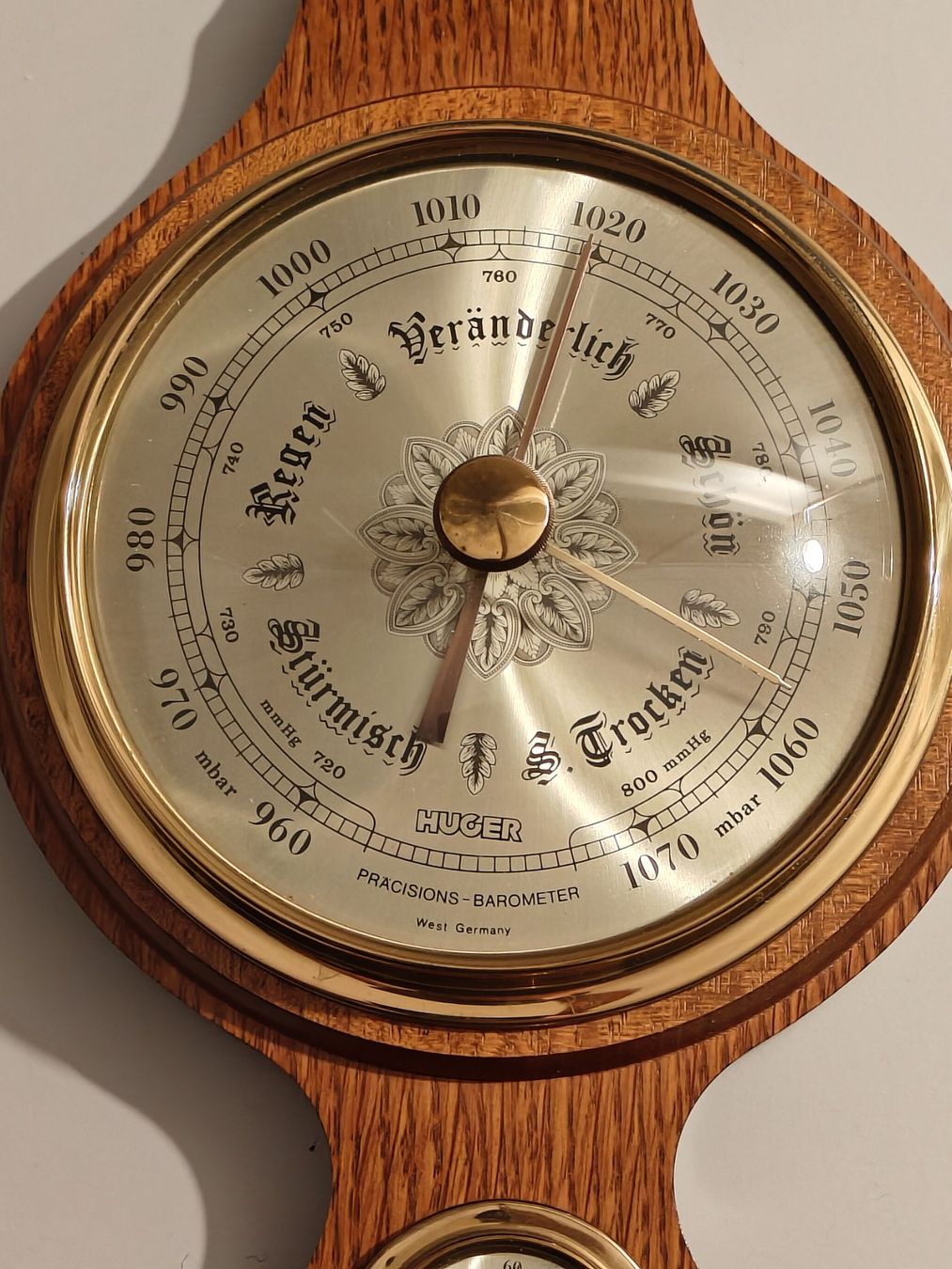 Altri elettrodomestici e apparecchi d’epoca: Wetterstation Huger - Barometer Thermometer Hygrometer – Usato da Birr venduto da DisDas 2