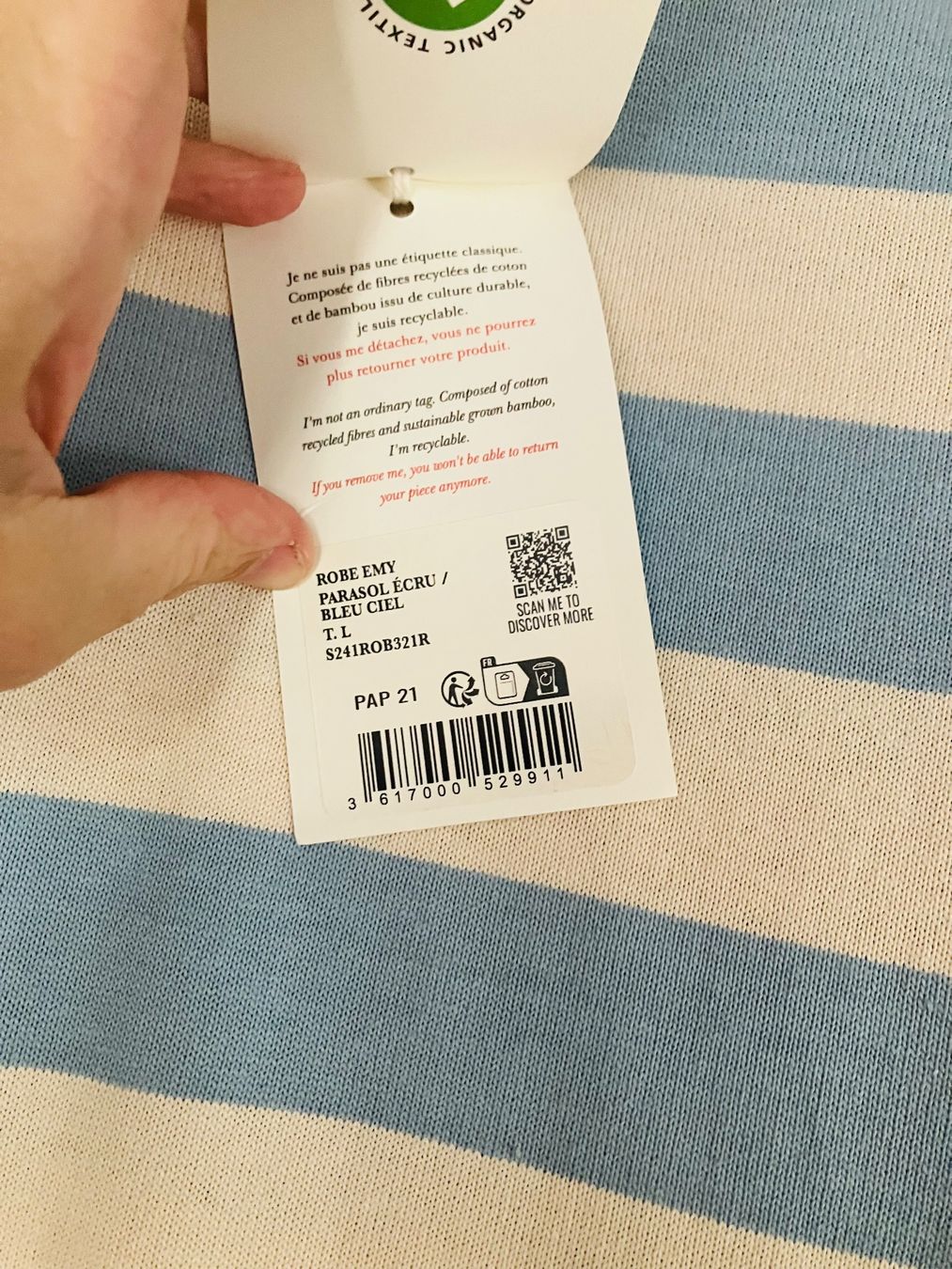 Sezane Kleider: Robe Emy L Sézane – Neu (gemäss Beschreibung) aus Zürich von ikaufmann 3