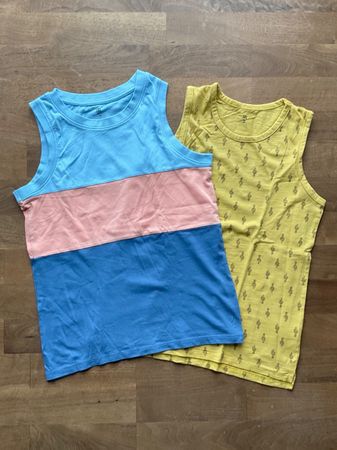 2 Trägershirts, Knabe, LaRedoute, Gr.146-152