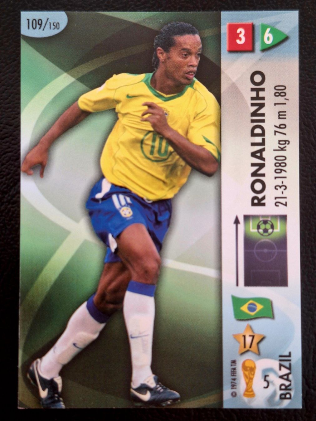 Panini Sammelbilder & Trading cards: PANINI WORLD CUP 2006 GOAL! RONALDINHO – Gebraucht aus St. Gallen von Matrix023
