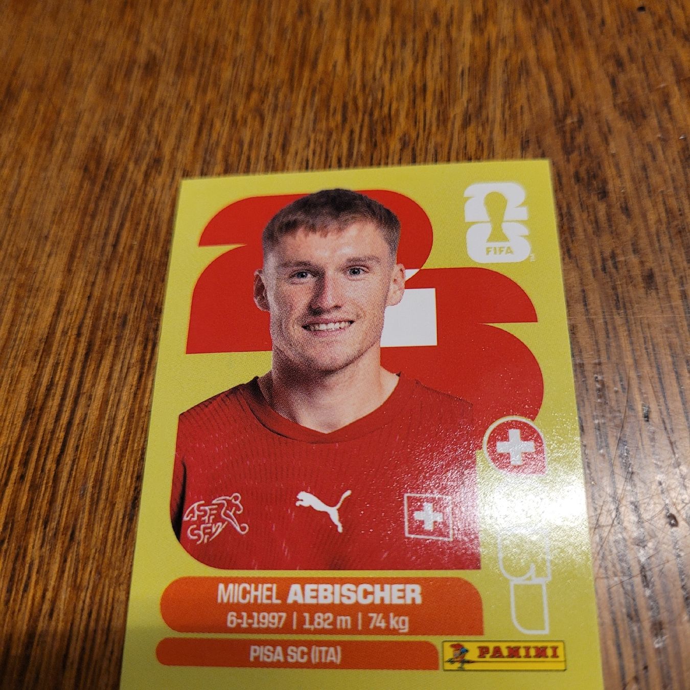 Panini Sammelbilder & Trading cards: Panini26 AEBISCHER – Neu (gemäss Beschreibung) aus Winterthur von Flomal