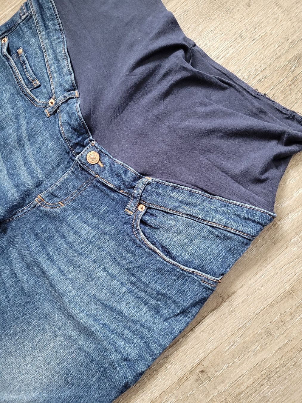 Jeans: schwangerschafts Jeansshorts 42 – Gebraucht aus Niederbuchsiten von klengyel 1