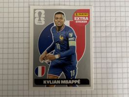 Panini FIFA Kylian Mbappé Extra Sticker in Silber
