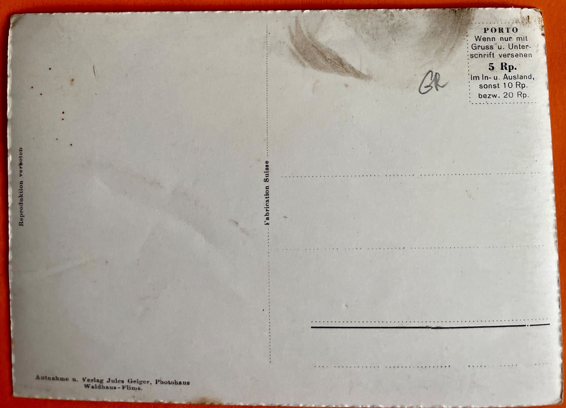 Cartoline postali: AK:  BRIGELS / BREIL – Usato da Lutry venduto da Ediego 1
