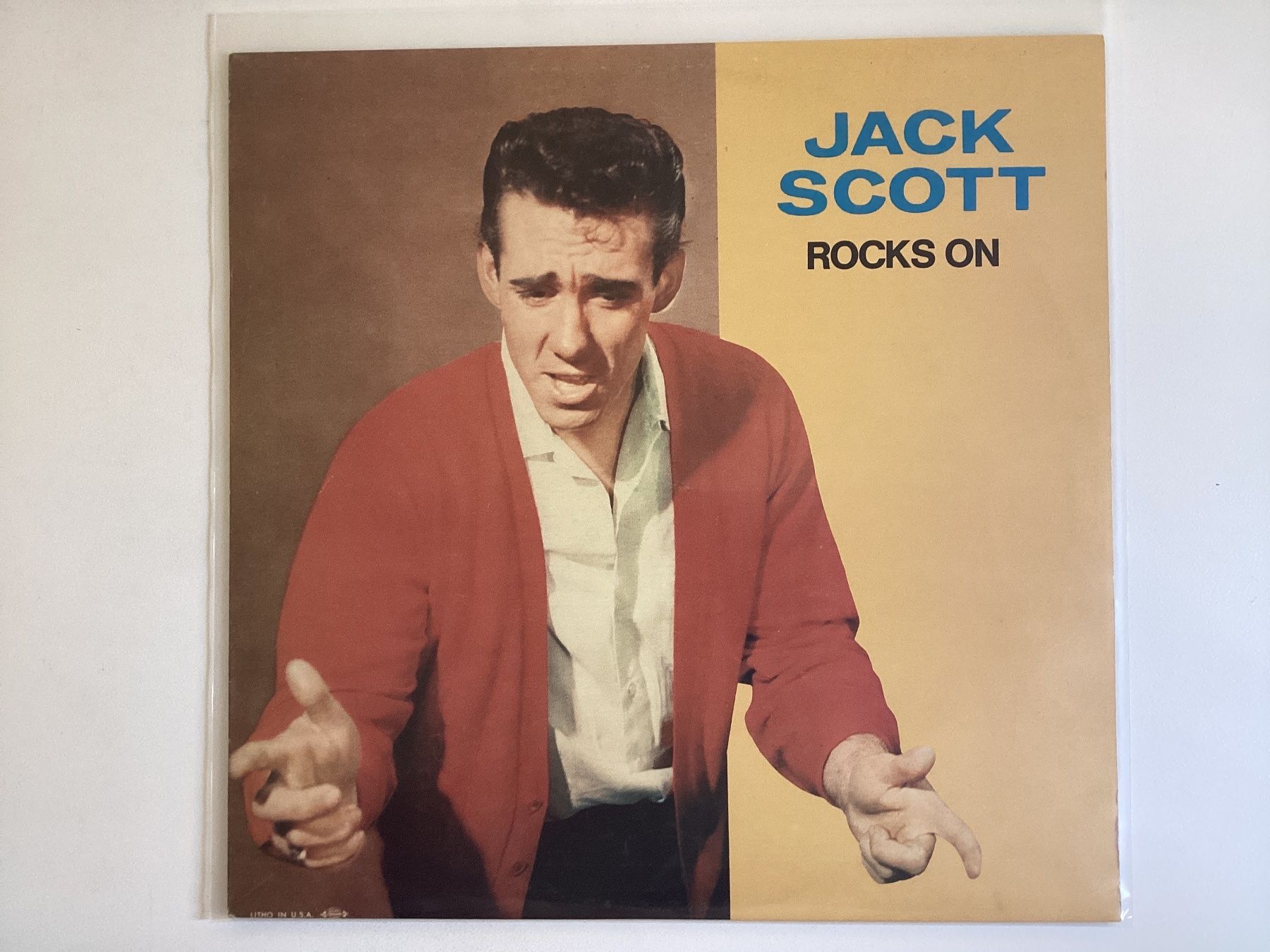 Schallplatten: Jack Scott LP - Rocks On – Gebraucht aus Gutenswil von Hamzian