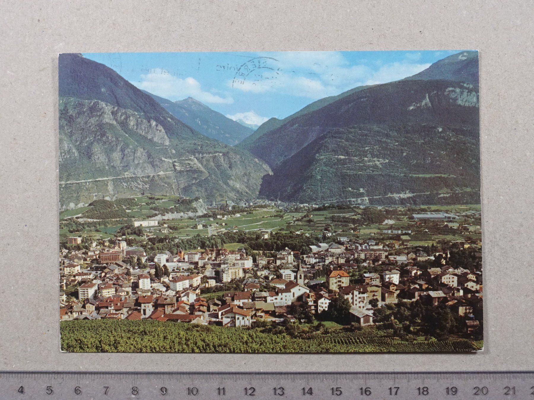 Ansichtskarten: Sierre, Val d'Anniviers, 1970 – Gebraucht aus Lenzburg von fh1