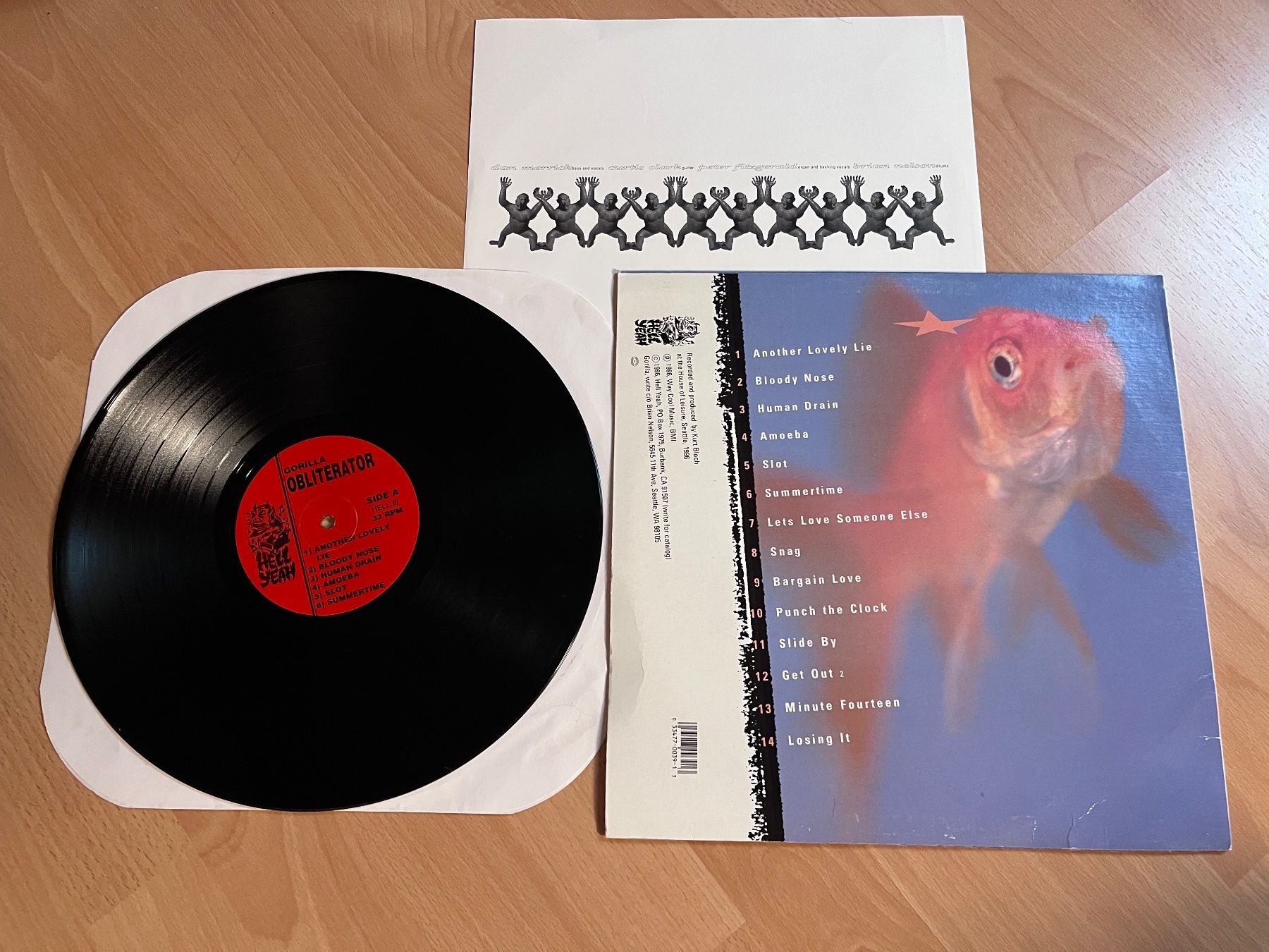 Dischi in vinile: Gorilla - Obliterator – Usato da Giebenach venduto da Wurlitzer70 1