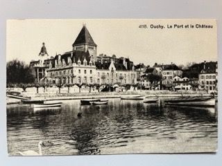 Cartoline postali: Ouchy Le Port et le Chateau – Usato da Sargans venduto da nicsam1815