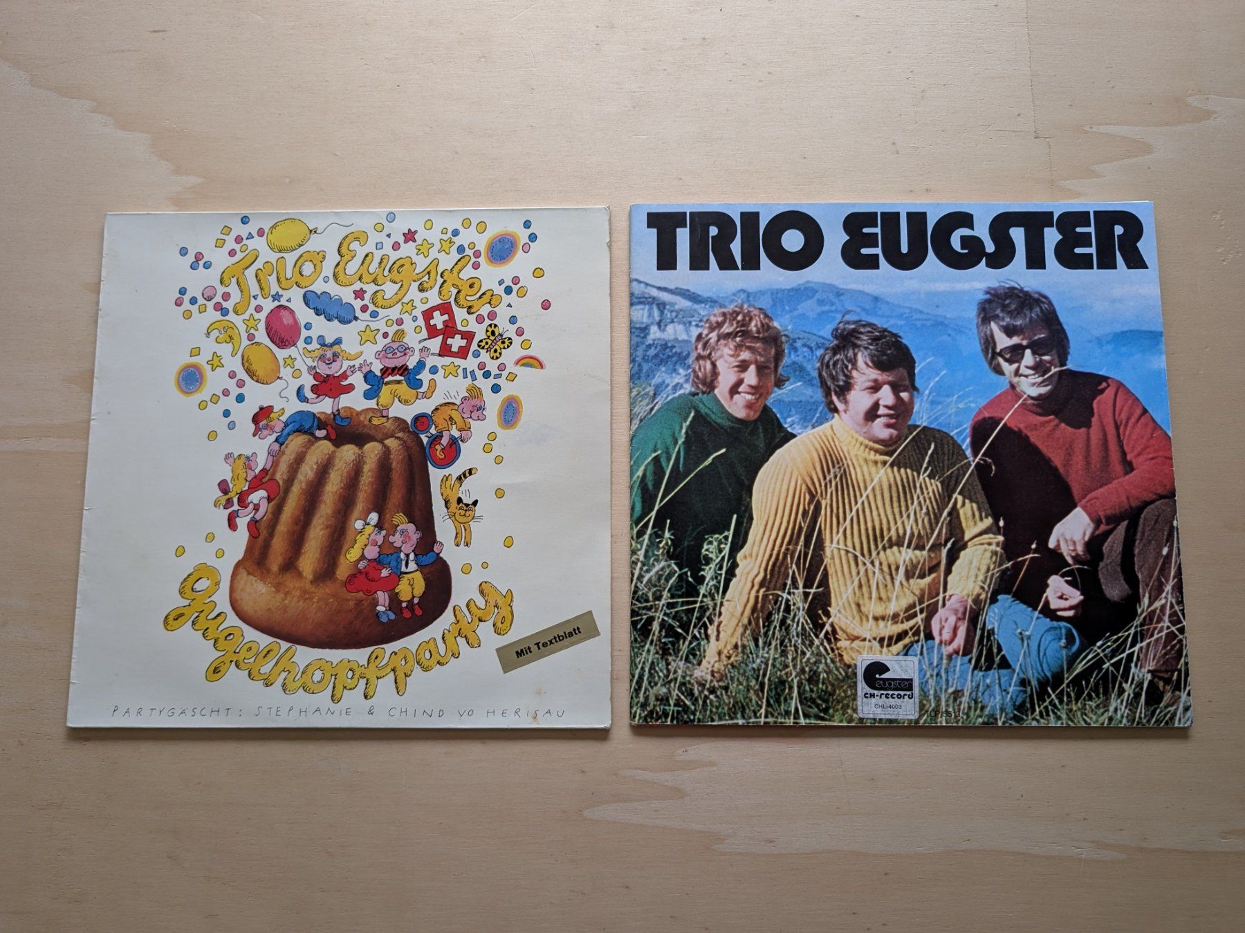 Vinyles: 2 x Trio Eugster – D'occasion à Ebikon par soundundvielfalt