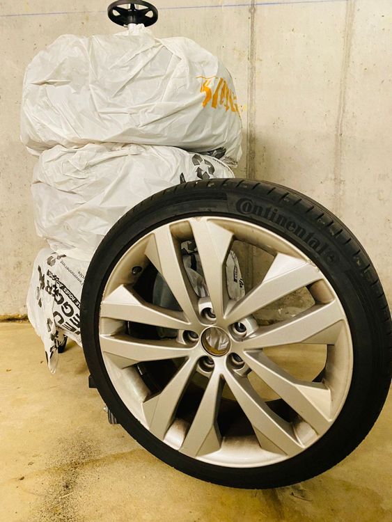 Pneu und Felgen für Skoda Fabia Cont Kaufen auf Ricardo