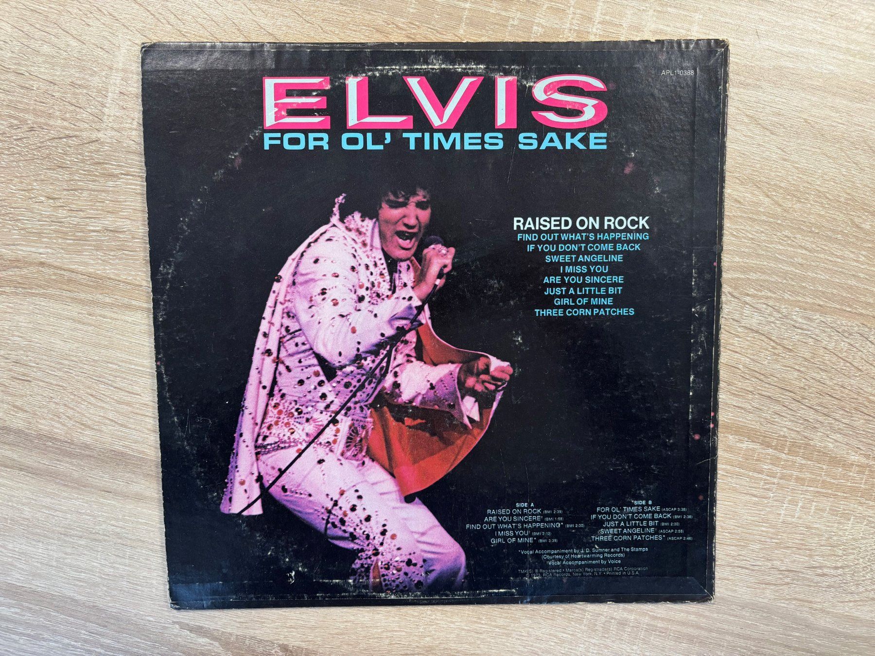 Schallplatten: ELVIS PRESLEY RAISED ON ROCK APL1-0388 – Gebraucht aus Roche VD von Brando2015 1