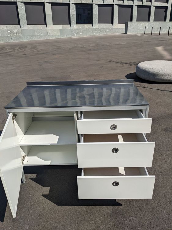 IKEA Udden Modul Küche Ablage Edelstahl, Gestell Kaufen auf Ricardo