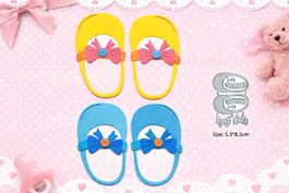 Neues Stanzschablonen-Set Baby-Schüehli