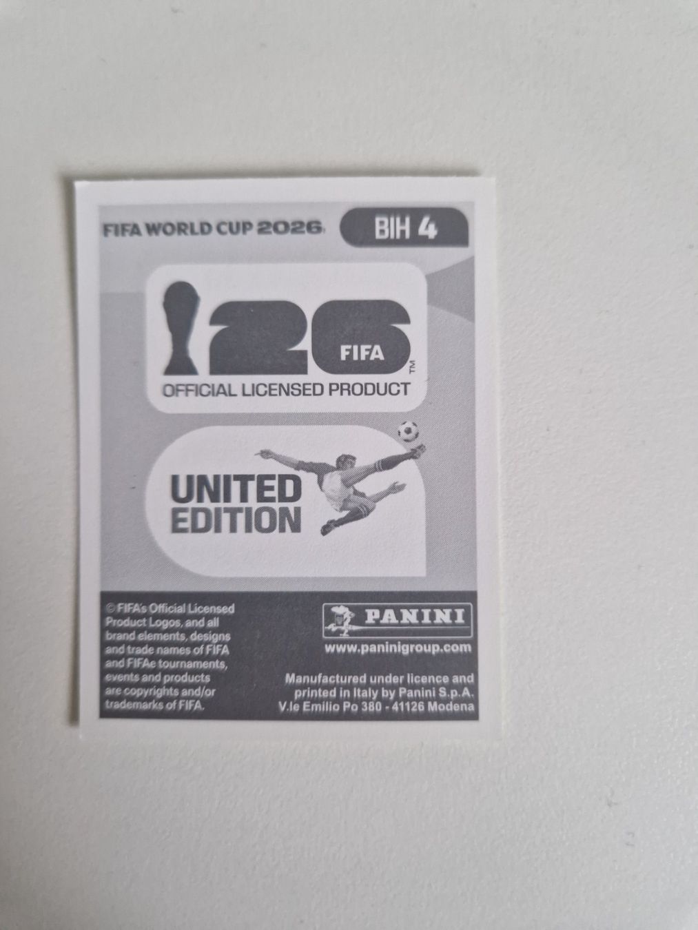 Panini Cartes à collectionner: Panini Sticker BIH4 – Neuf (Voir description) à Stüsslingen par white_angel86 1