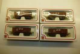 Bachmann H0: 4xUS Ore Car Union Pacific