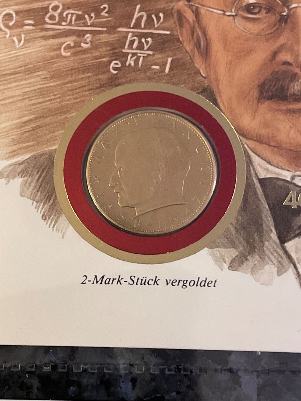 Alle Münzen: Numisbrief Max Planck 40. Todestag – Neu (gemäss Beschreibung) aus Schlossrued von Julio25 2