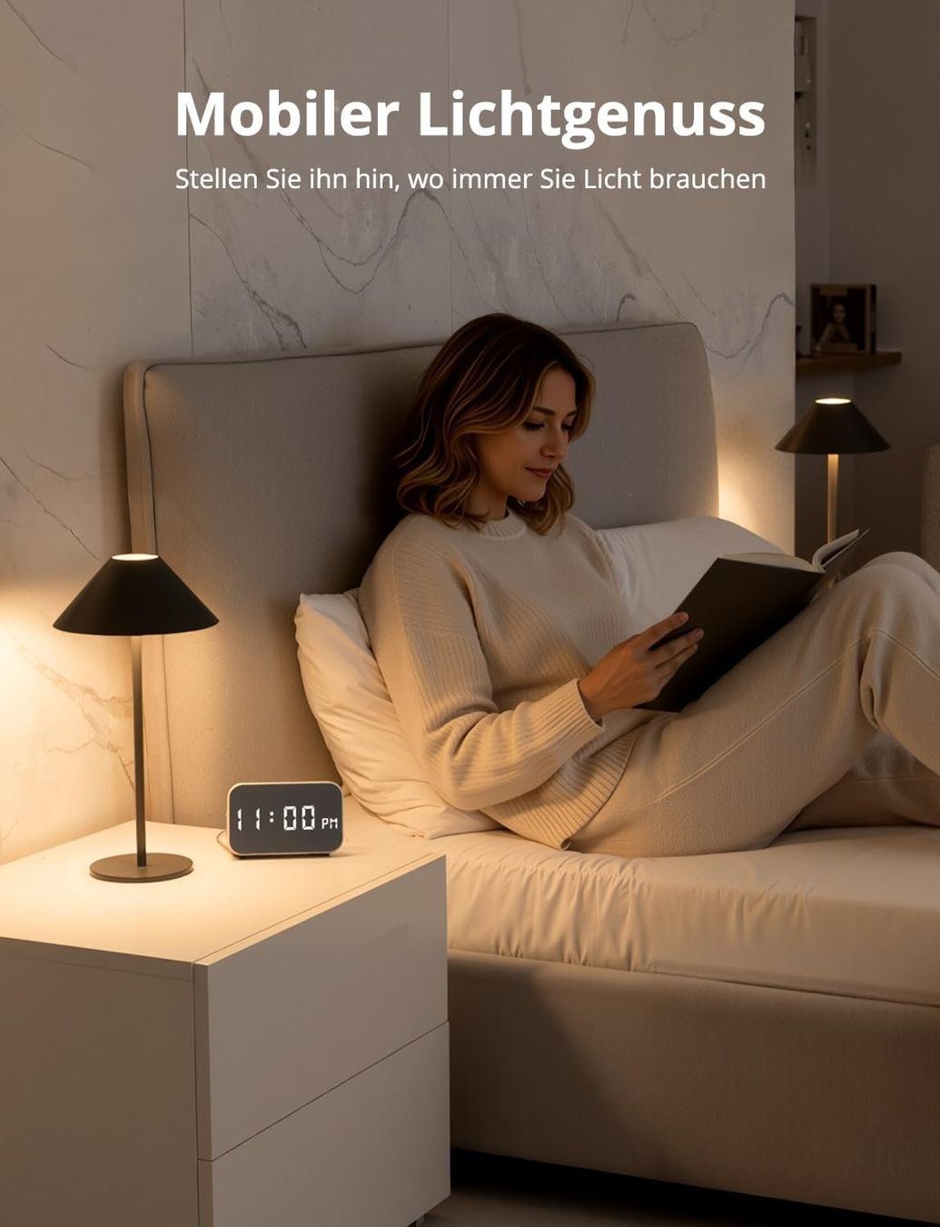 Lampen: LED Akku Tischlampe Touch – Neu und originalverpackt aus Nuglar von SaleRitter 7