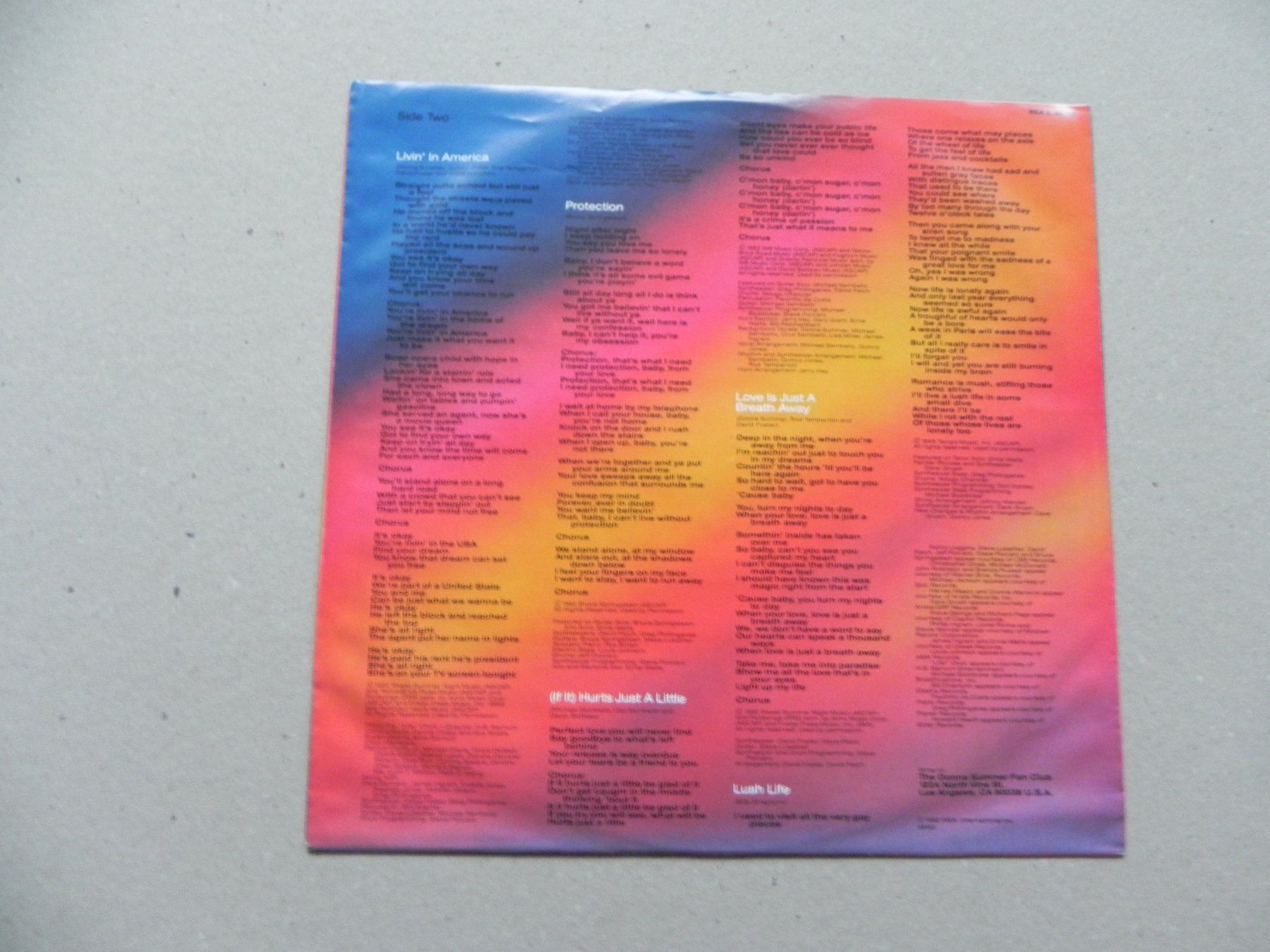 Dischi in vinile: LP USA Soul Disco Donna Summer 1982 – Usato da Siebnen venduto da krimsie 3